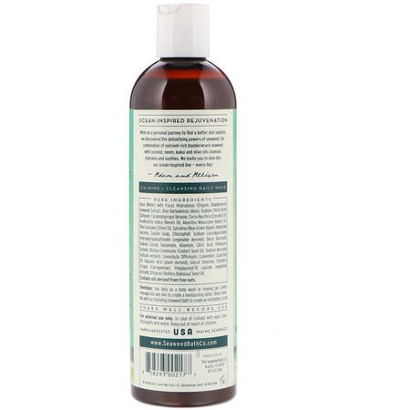 沐浴露, 沐浴露: The Seaweed Bath Co, Hydrating Soothing Body Wash, Lavender, 12 fl oz (354 ml)