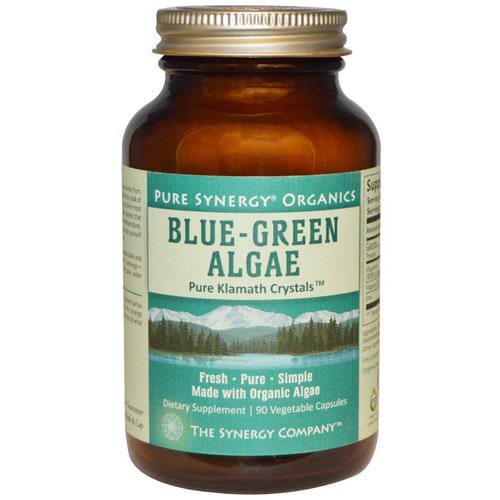 The Synergy Company, Organic Blue-Green Algae, 90 Veggie Caps Review