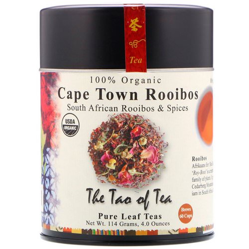 The Tao of Tea, 100% Organic South African Roobios & Spices, Cape Town Rooibos, 4.0 oz (114 g) Review