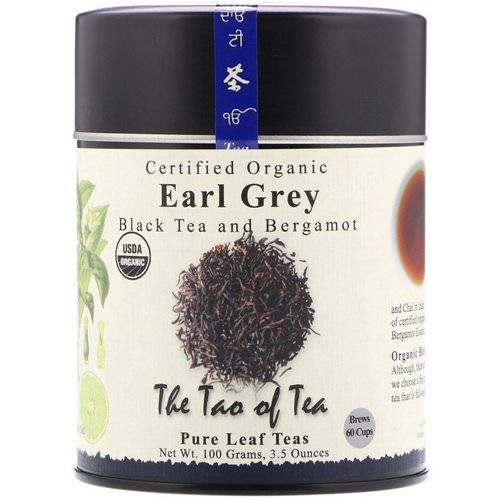 The Tao of Tea, Certified Organic Black Tea and Bergamot, Earl Grey, 3.5 oz (100 g) Review