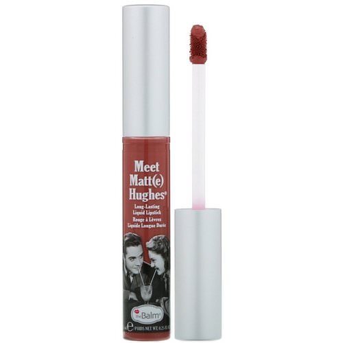 theBalm Cosmetics, Meet Matt(e) Hughes, Long-Lasting Liquid Lipstick, Committed, 0.25 fl oz (7.4 ml) Review