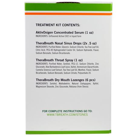 : TheraBreath, Tonsil Stones Treatment Kit, 5 Piece Kit