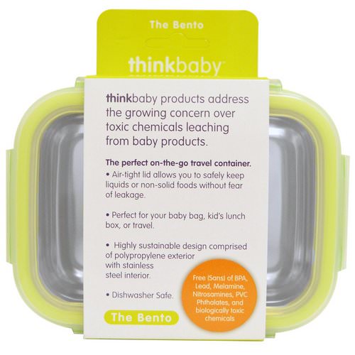 Think, Thinkbaby, The Bento Box, Light Green, 9 oz (250 ml) Review