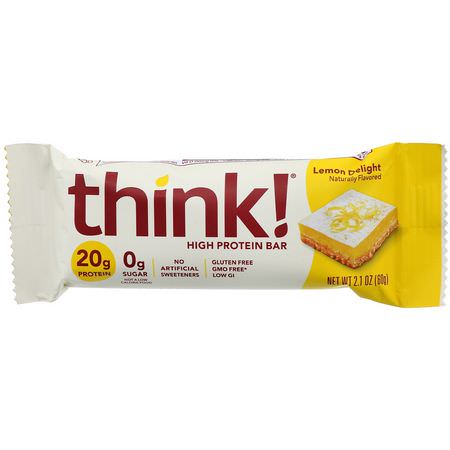 ThinkThin Soy Protein Bars Whey Protein Bars - 乳清蛋白棒, 大豆蛋白棒, 蛋白棒, 巧克力蛋糕