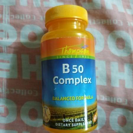 Thompson Vitamin B Complex - 維生素B複合物, 維生素B, 維生素, 補品