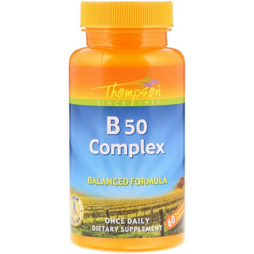 Thompson, B50 Complex, 60 Capsules Review