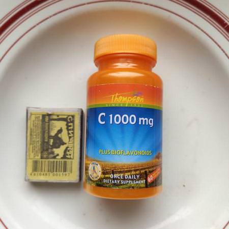 Thompson Vitamin C Formulas Cold Cough Flu - 流感, 咳嗽, 感冒, 維生素C