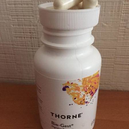 Thorne Research Digestive Enzyme Formulas - 消化酶, 消化, 補品