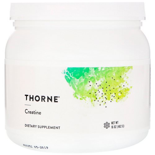 Thorne Research, Creatine, 16 oz (450 g) Review