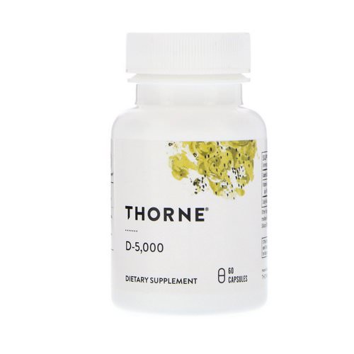Thorne Research, D-5,000, 60 Capsules Review