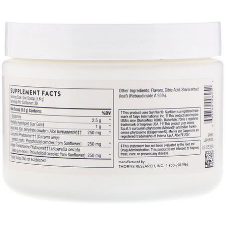 氨基酸: Thorne Research, EnteroMend, Orange Vanilla, 5.9 oz (168 g)