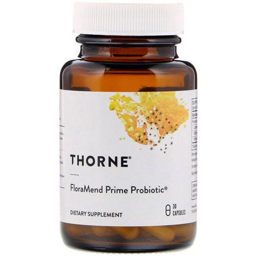 Thorne Research, FloraMend Prime Probiotic, 30 Capsules Review