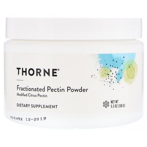 Thorne Research, Fractionated Pectin Powder, 5.3 oz (150 g) Review