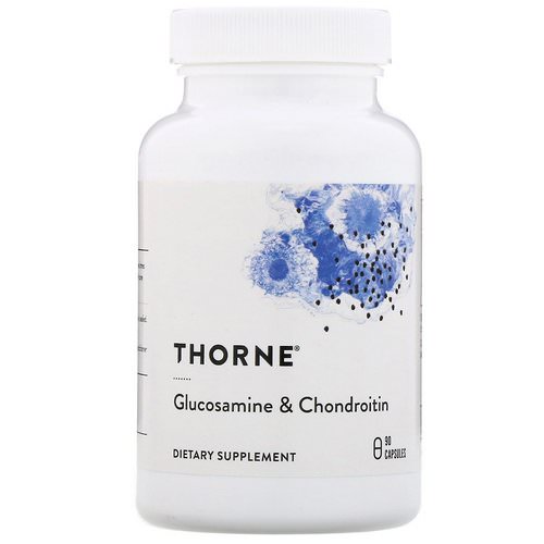 Thorne Research, Glucosamine & Chondroitin, 90 Capsules Review