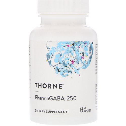 Thorne Research, PharmaGABA-250, 60 Capsules Review
