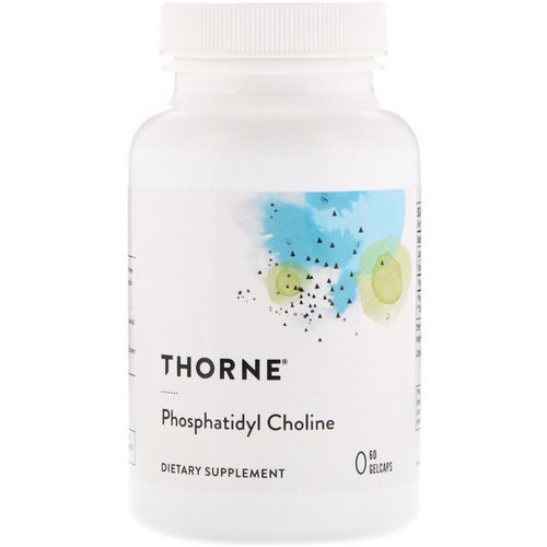 Thorne Research, Phosphatidyl Choline, 60 Gelcaps Review