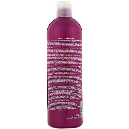 護髮素, 洗髮水: TIGI, Bed Head, Fully Loaded, Massive Volume Shampoo, 25.36 fl oz (750 ml)