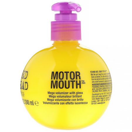 免洗護理: TIGI, Bed Head, Motor Mouth, 8 fl oz (240 ml)