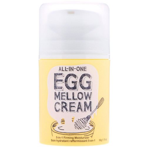 Too Cool for School, All-in-One Egg Mellow Cream, 5-in-1 Firming Moisturizer, 1.76 oz (50 g) Review