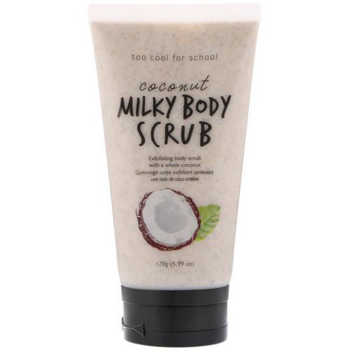 Too Cool for School, Coconut Milky Body Scrub, 5.99 oz (170 g) Review