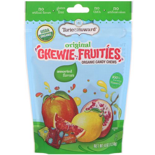 Torie & Howard, Organic Candy Chews, Original Chewie Fruities, Assorted Flavors, 4 oz (113.40 g) Review