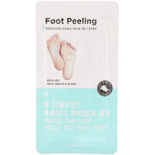 Tosowoong, Foot Peeling, Size Regular, 2 Pieces, 20 g Each Review