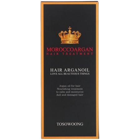 Argan Oil, Beauty: Tosowoong, Morocco Argan Hair Oil Treatment, 100 ml