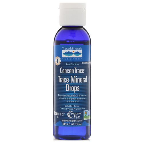 Trace Minerals Research, ConcenTrace, Trace Mineral Drops, 4 fl oz (118 ml) Review