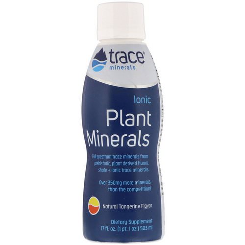Trace Minerals Research, Ionic Plant Minerals, Natural Tangerine Flavor, 17 fl oz (503 ml) Review