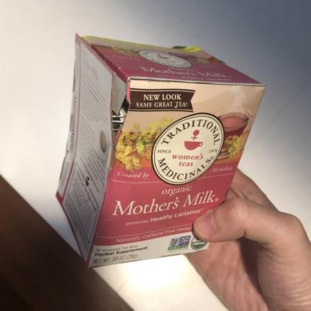 Traditional Medicinals Lactation Support Herbal Tea - 涼茶, 哺乳期支持, 孕婦, 媽媽