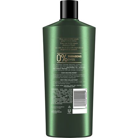 護髮素, 洗髮水: Tresemme, Botanique, Damage Recovery Shampoo, 22 fl oz (650 ml)