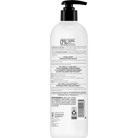 護髮素, 洗髮水: Tresemme, Botanique, Nourish & Replenish Cleansing Conditioner, 16.5 fl oz (488 ml)