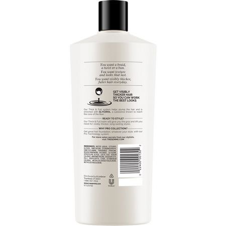 護髮素, 洗髮水: Tresemme, Thick & Full Conditioner, 22 fl oz (650 ml)