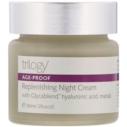 Trilogy, Age-Proof, Replenishing Night Cream, 2 fl oz (60 ml) Review