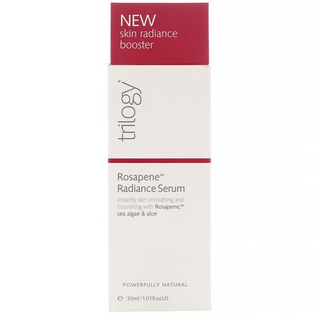 血清, 治療: Trilogy, Rosapene Radiance Serum, 1.01 fl oz (30 ml)