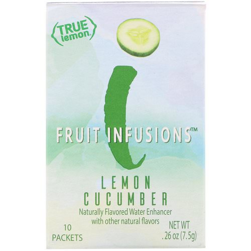 True Citrus, True Lemon, Fruit Infusion, Lemon Cucumber, 10 Packets, .26 oz (7.5 g) Review