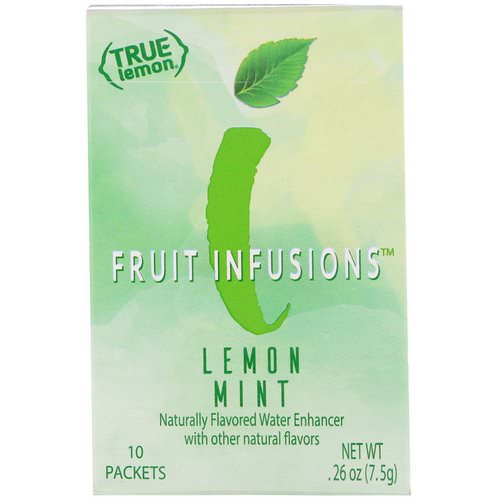 True Citrus, True Lemon, Fruit Infusion, Lemon Mint, 10 Packets, .26 oz (7.5 g) Review