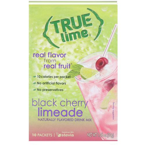 True Citrus, True Lime, Black Cherry Limeade, 10 Packets, 1.06 oz (30 g) Review