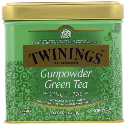 Twinings, Gunpowder Green Loose Tea, 3.53 oz (100 g) Review