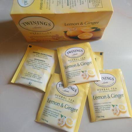Twinings Herbal Tea Ginger Tea - 生薑茶, 涼茶
