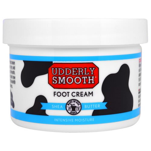 Udderly Smooth, Foot Cream, Shea Butter, 8 oz (227 g) Review