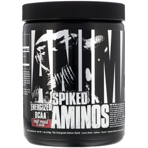 Universal Nutrition, Animal Spiked Aminos, Fruit Punch, 7.4 oz (210 g) Review