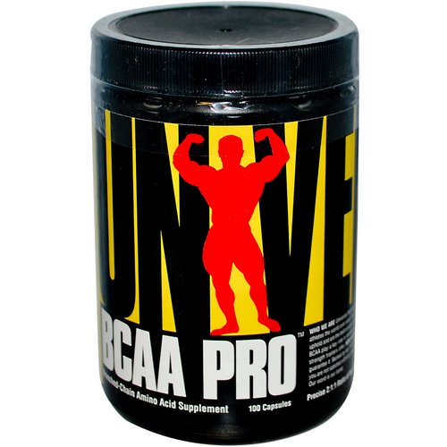 Universal Nutrition, BCAA Pro, Branched-Chain Amino Acid Supplement, 100 Capsules Review