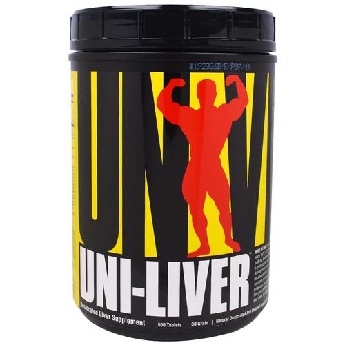 Universal Nutrition, Uni-Liver, Desiccated Liver Supplement, 500 Tablets Review