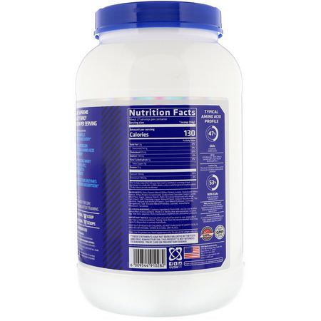 乳清蛋白, 運動營養: USN, Blue Lab 100% Whey, Cookies & Cream, 2 lb (907.2 g)