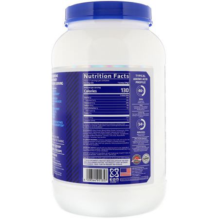 乳清蛋白, 運動營養: USN, BlueLab, 100% Whey, Peanut Butter & Jelly, 2 lbs (907.2 g)