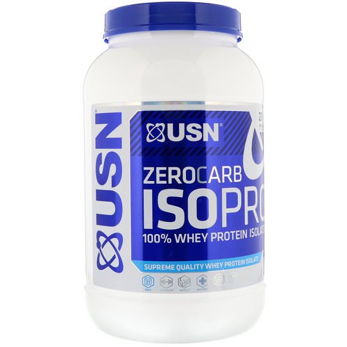 USN, Zero Carb ISOPRO, 100% Whey Protein Isolate, Apple Pie, 1.65 lb (750 g) Review