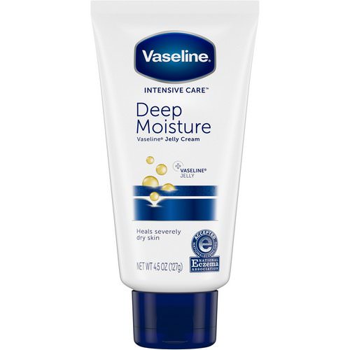 Vaseline, Intensive Care, Deep Moisture, Vaseline Jelly Cream, 4.5 oz (127 g) Review