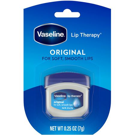 潤唇膏, 護唇: Vaseline, Lip Therapy, Original Lip Balm, 0.25 oz (7 g)