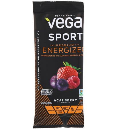 Vega Caffeine - 咖啡因, 興奮劑, 鍛煉前補充劑, 運動營養